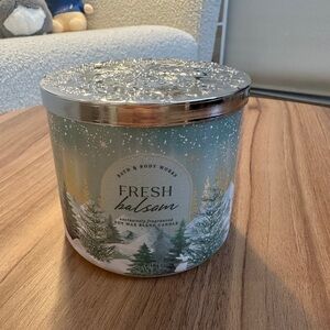 BrandNew Bath & Body Works Fresh Balsam Candle